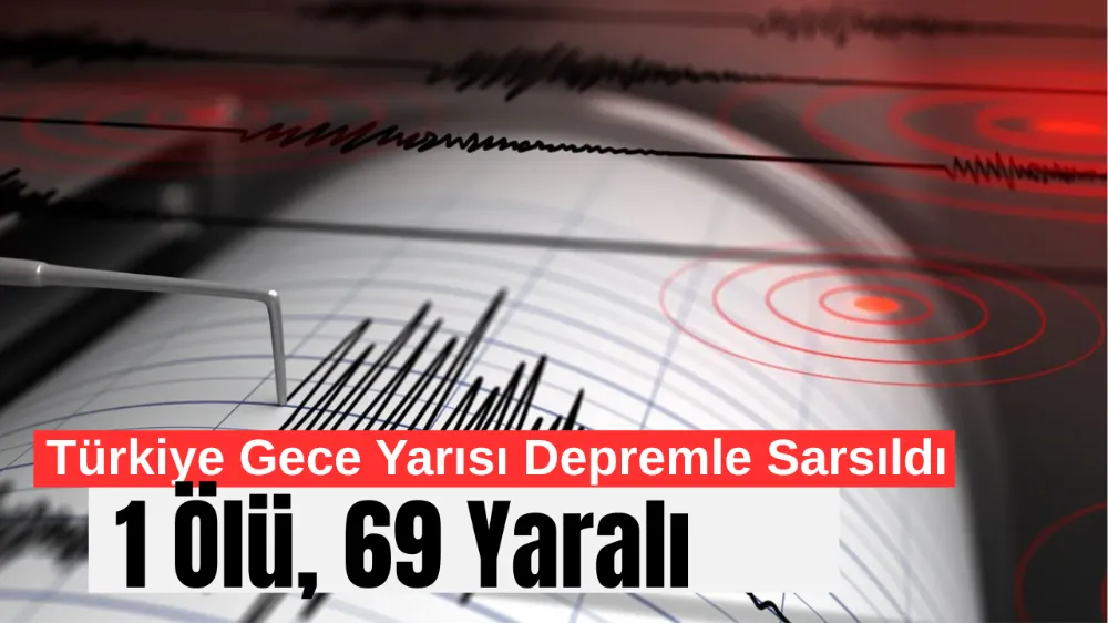 Akdeniz ve Ege Gece Yarısı Depremle Sarsıldı: 1 Ölü, 69 Yaralı