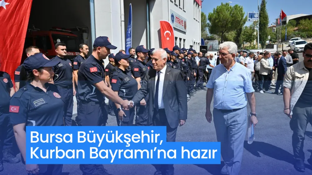 Bursa Büyükşehir, Kurban Bayramı’na hazır