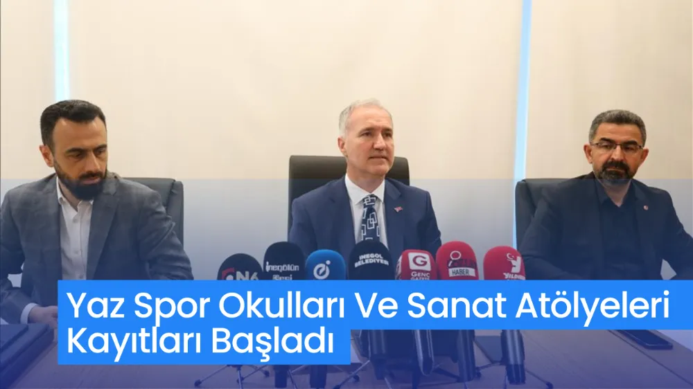 Yaz Spor Okulları Ve Sanat Atölyeleri Kayıtları Başladı
