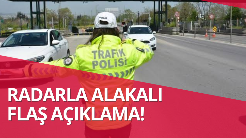 Ali Yerlikaya radar eleştirilerine cevap verdi! Derdimiz ceza yazmak değil