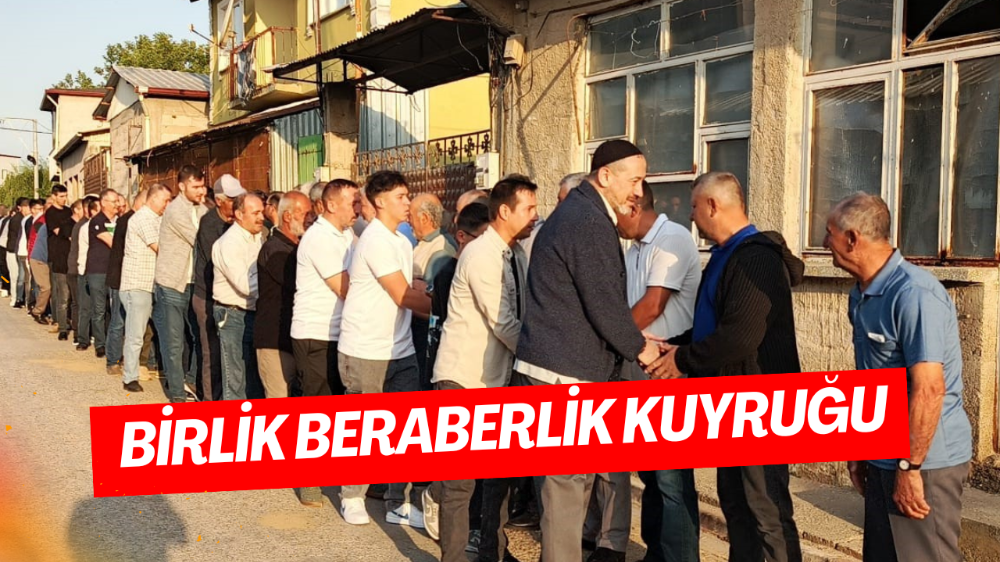 2 asırdır süren gelenek bu bayram da bozulmadı