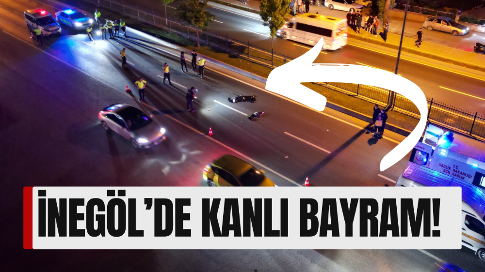 İnegöl’de Feci Kaza: Otomobilin Çarptığı Yaya Hayatını Kaybetti