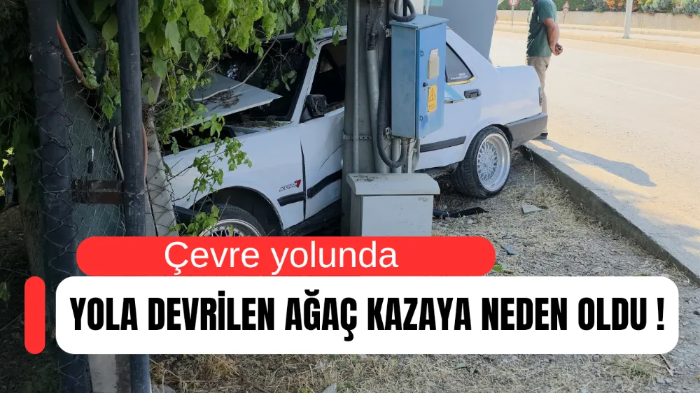 Çevre yolunda görünmez kaza !