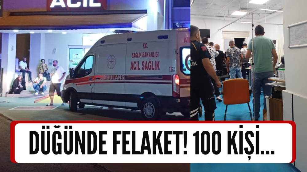 Sünnet düğününde zehirlenme!