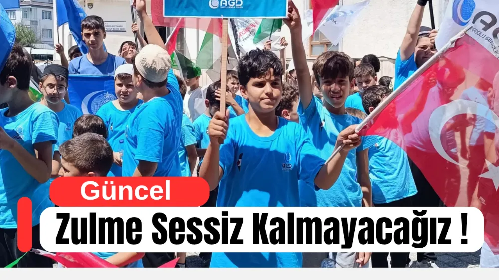 AGD İnegöl’den Gazze İçin Boykot Çağrısı: “Zulme Sessiz Kalmayacağız!”