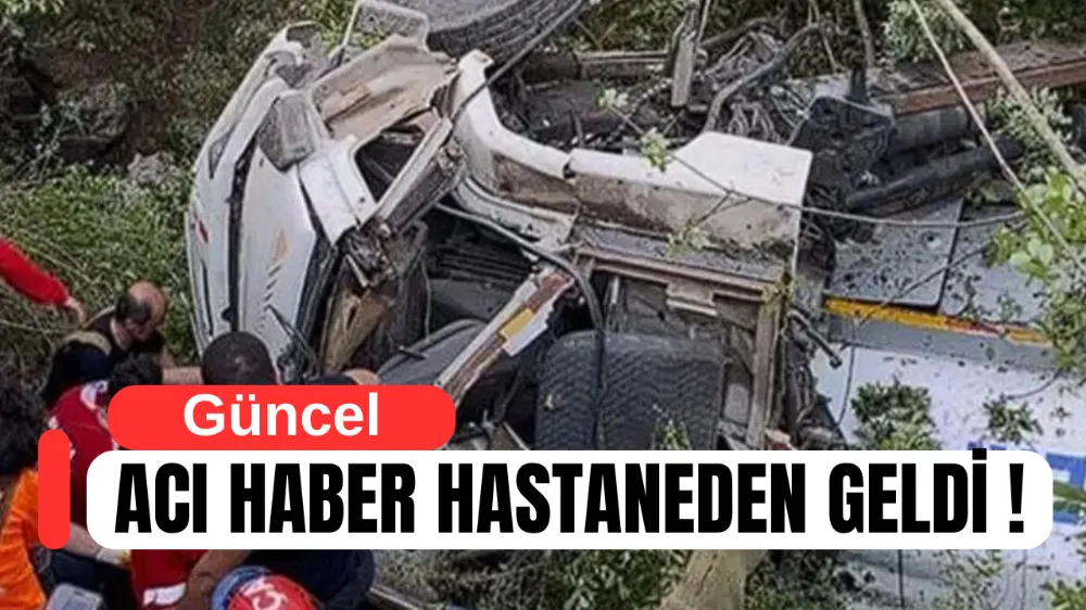 Bursa’da Yangın Bölgesine Giden Su Tankeri Uçuruma Yuvarlandı: 3 Ölü
