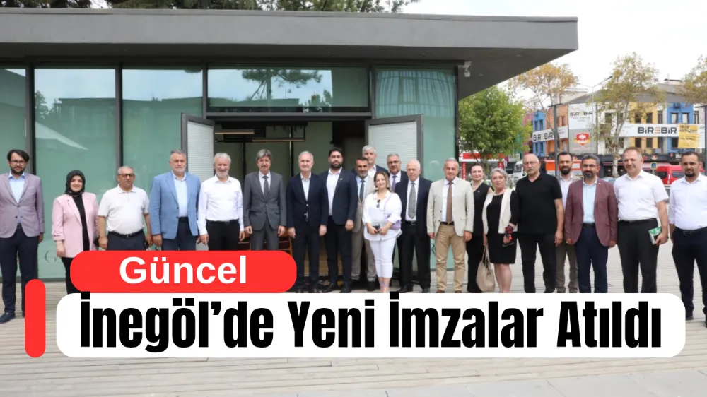 İnegöl’de Kariyer Ve İstihdam Alanında Yeni Sürecin İmzaları Atıldı