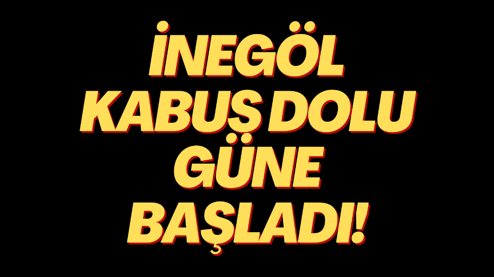 İnegöllüler dikkat!