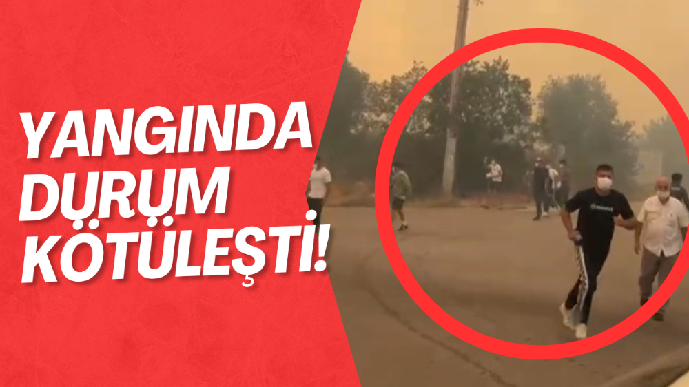 İznik - Karamürsel arasındaki yangın büyüyor