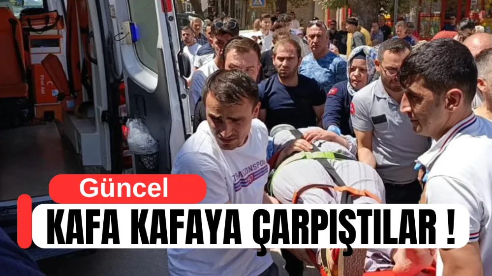 İnegöl’de ters yönden gelen otomobil motosikletle çarpıştı: 2  kişi yaralandı