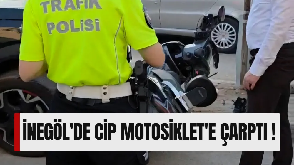 Kemalpaşa’da cip ile motosiklet çarpıştı: 1 yaralı