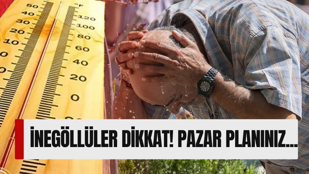 Hafta sonu plan yapanlar dikkat! Sıcaklar devam ediyor...