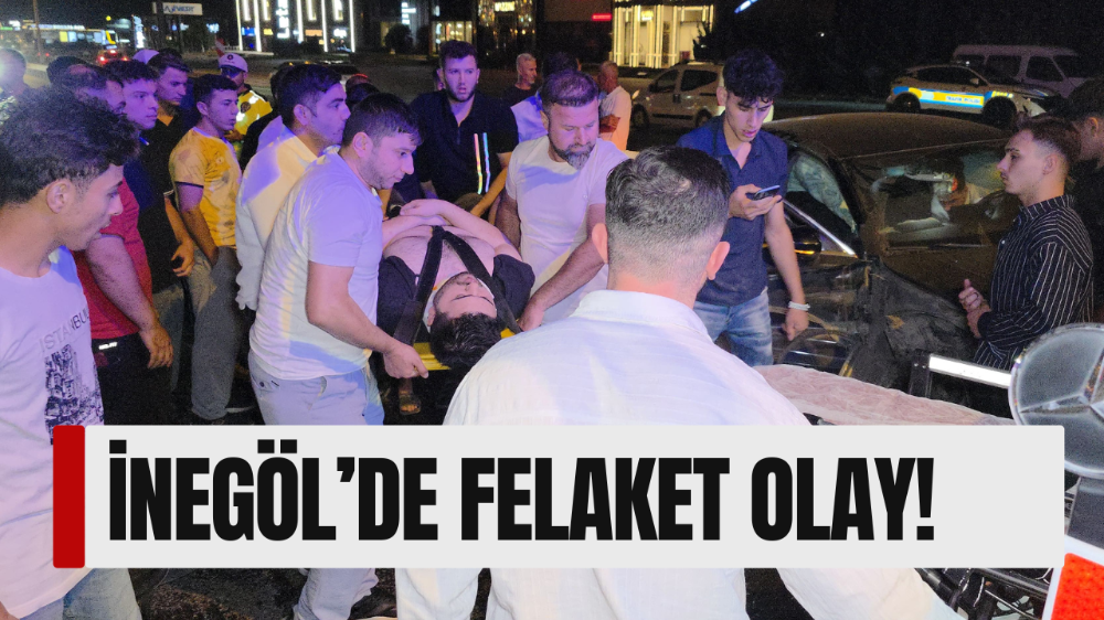 İnegöl’de ortalık feci karıştı!