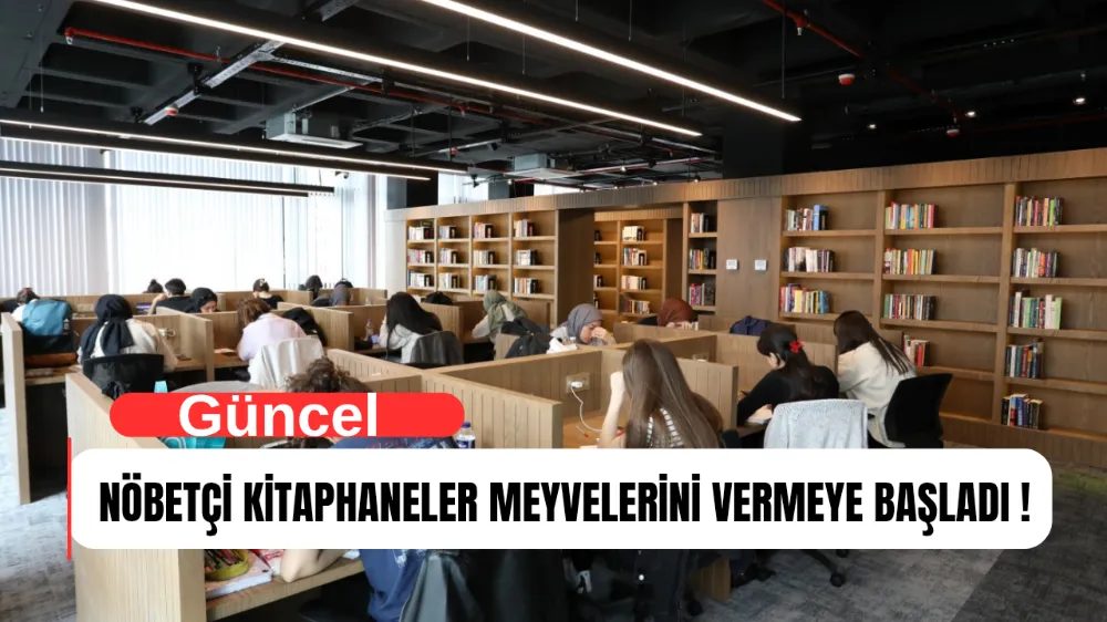 Nöbetçi Kitaphaneler meyvelerini vermeye başladı !