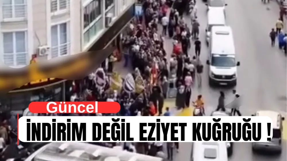 Mağaza Açılışında İndirim Krizi: Vatandaş İsyan Etti