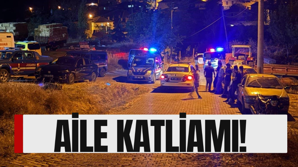 Önce eşini sonra kendini öldürdü