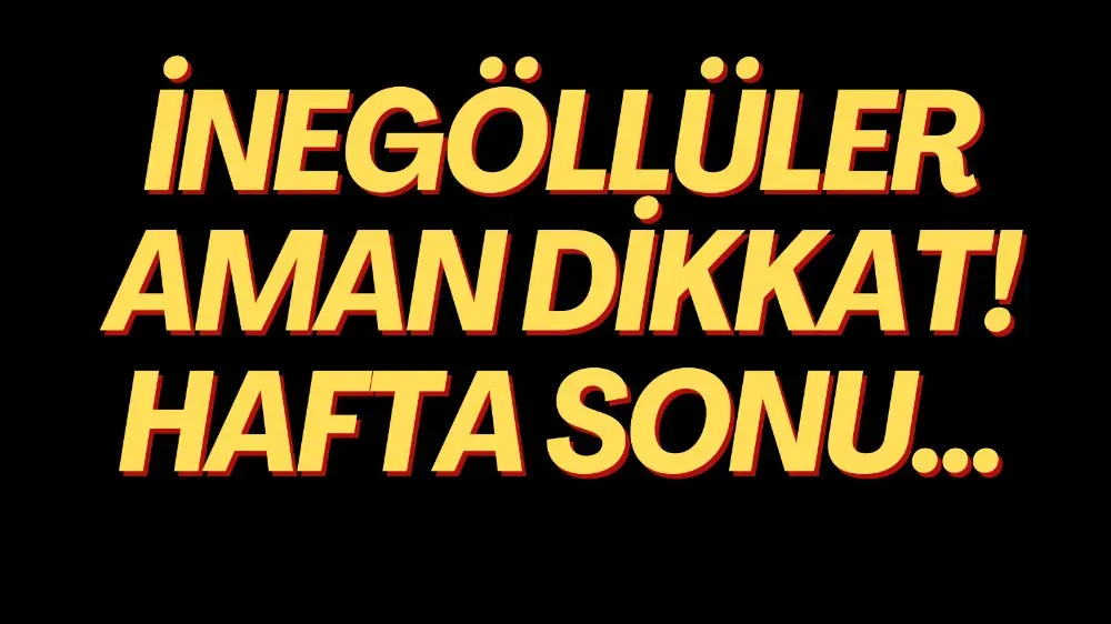 İnegöl’de Sıcaklık 34 Dereceyi Görecek