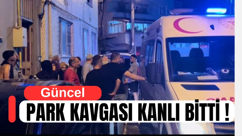 Park yeri kavgası kanlı bitti 3 kişi yaralandı !