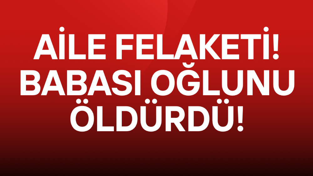 Bıçakla babasına saldırdı! Tüfekle can verdi...