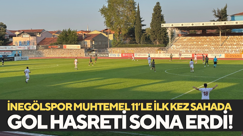 İnegölspor, Emirates Club ile 3-3 Berabere Kaldı