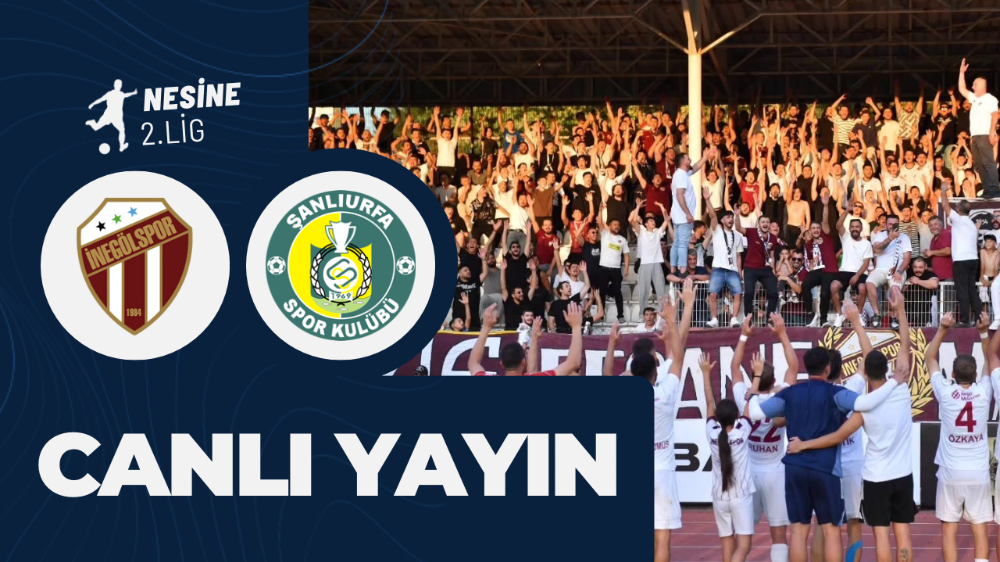 İnegölspor evinde Şanlurfaspor’u ağırlıyor!