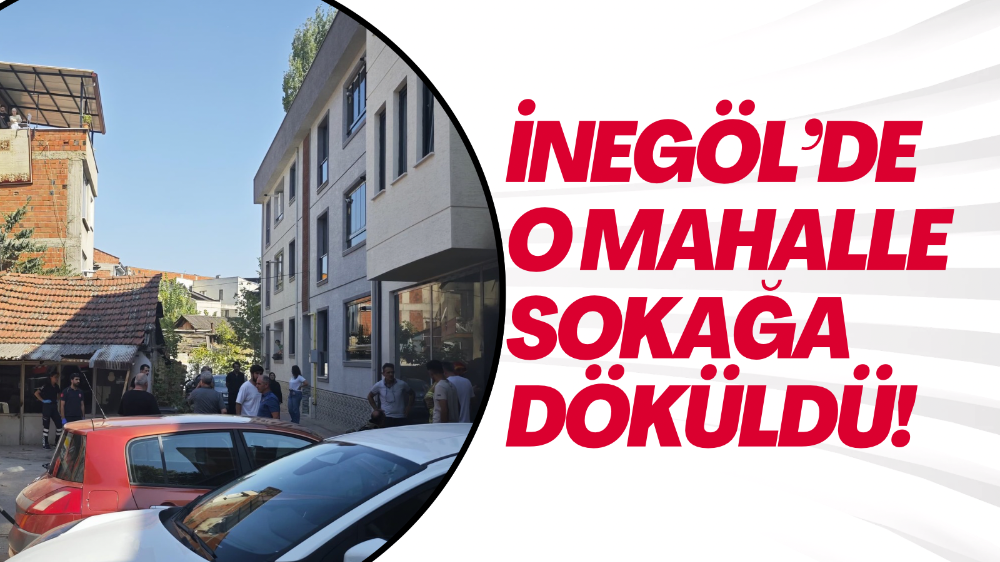 İnegöl’de iş yeri deposunda yangın paniği