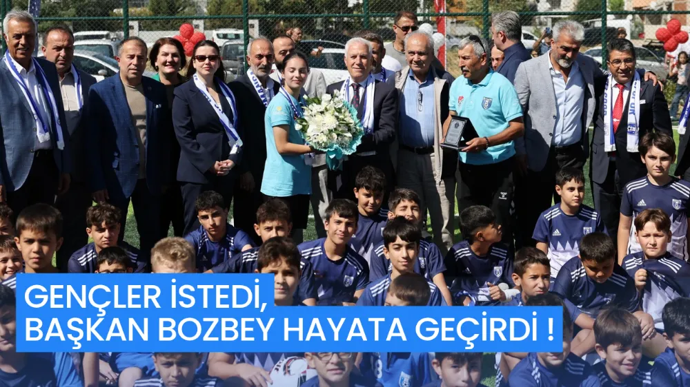 GENÇLER İSTEDİ, BAŞKAN BOZBEY HAYATA GEÇİRDİ
