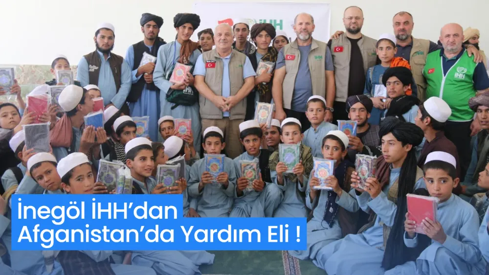 İnegöl İHH’dan Afganistan’da Yardım Eli 