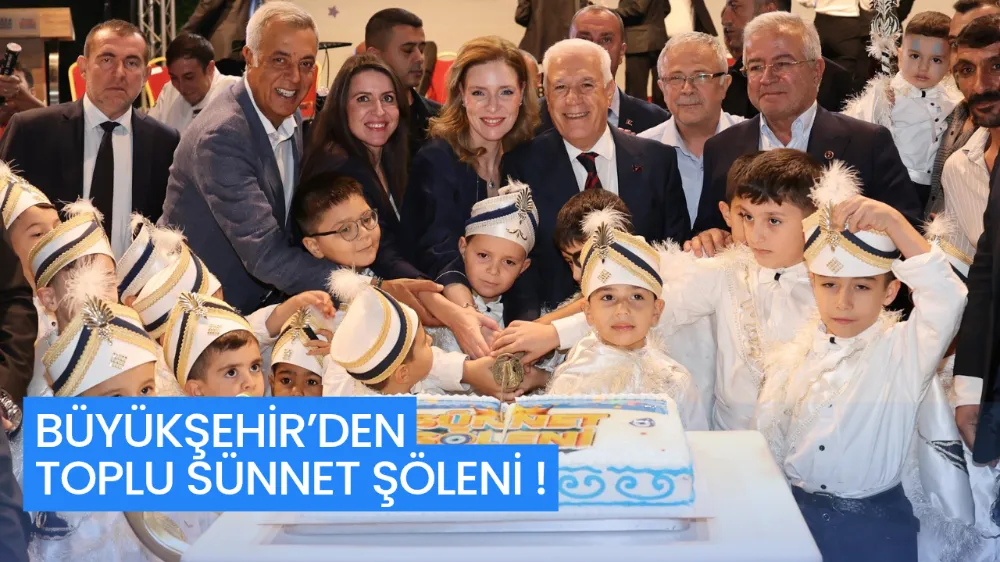BÜYÜKŞEHİR’DEN TOPLU SÜNNET ŞÖLENİ
