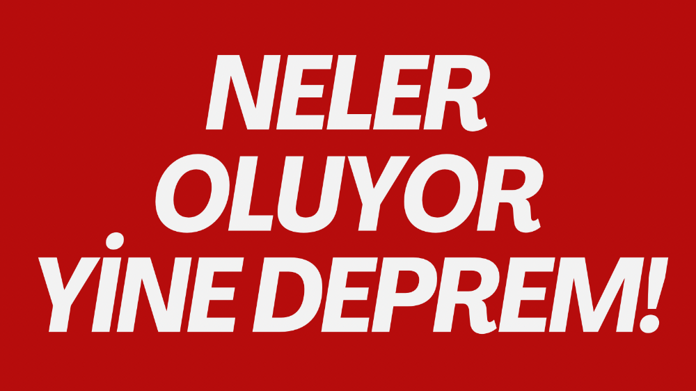 İnegöl’de yine deprem!