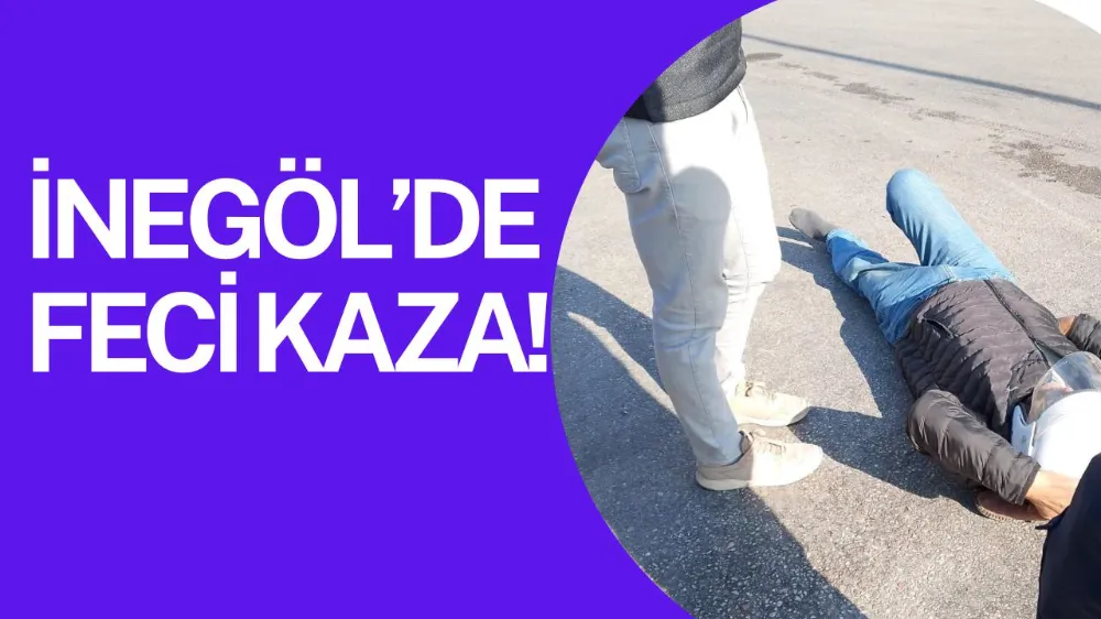 Bir anda yerde kaldı !