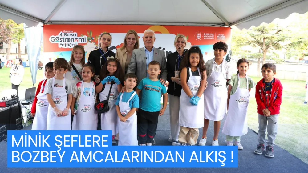 MİNİK ŞEFLERE BOZBEY AMCALARINDAN ALKIŞ