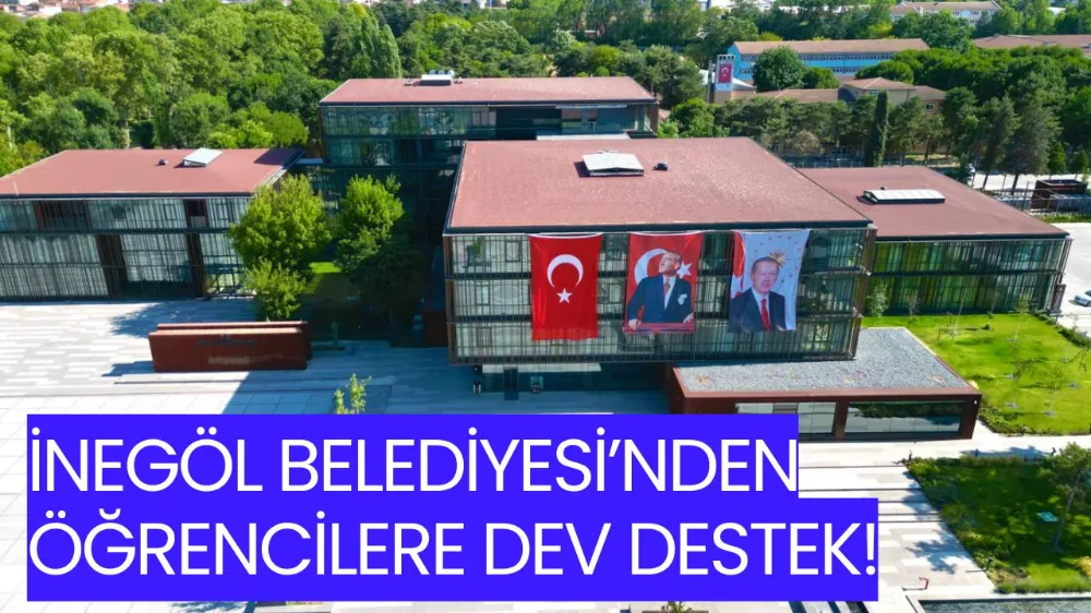 İnegöl Belediyesi’nden 1500 Öğrenciye Kırtasiye Yardımı