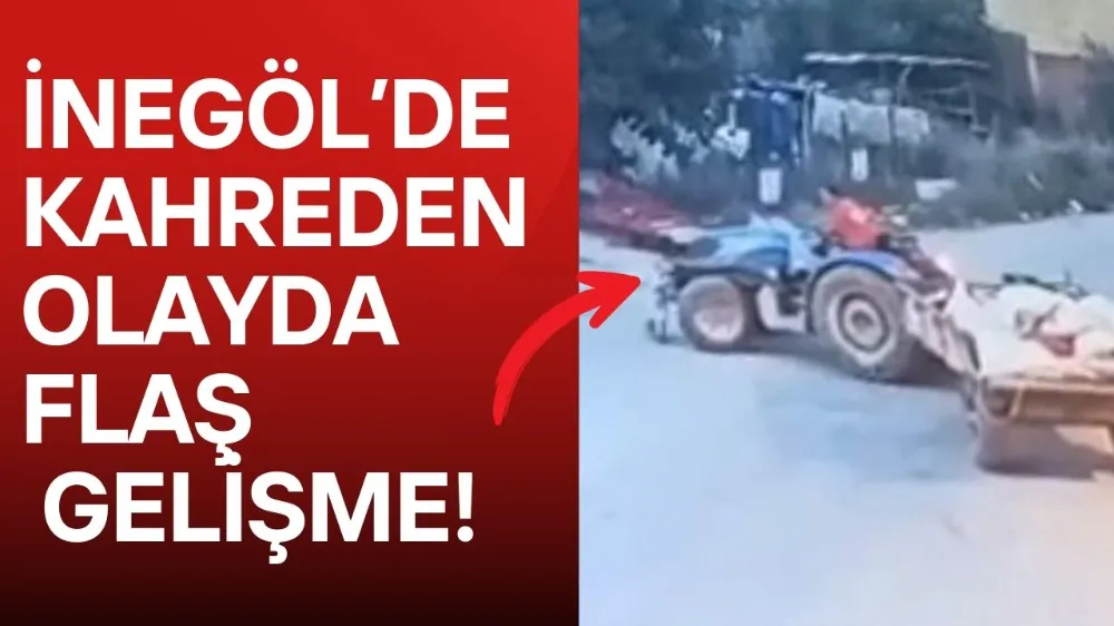İnegöl’de traktörün altında kalan 2 yaşındaki Batu sağlığına kavuştu
