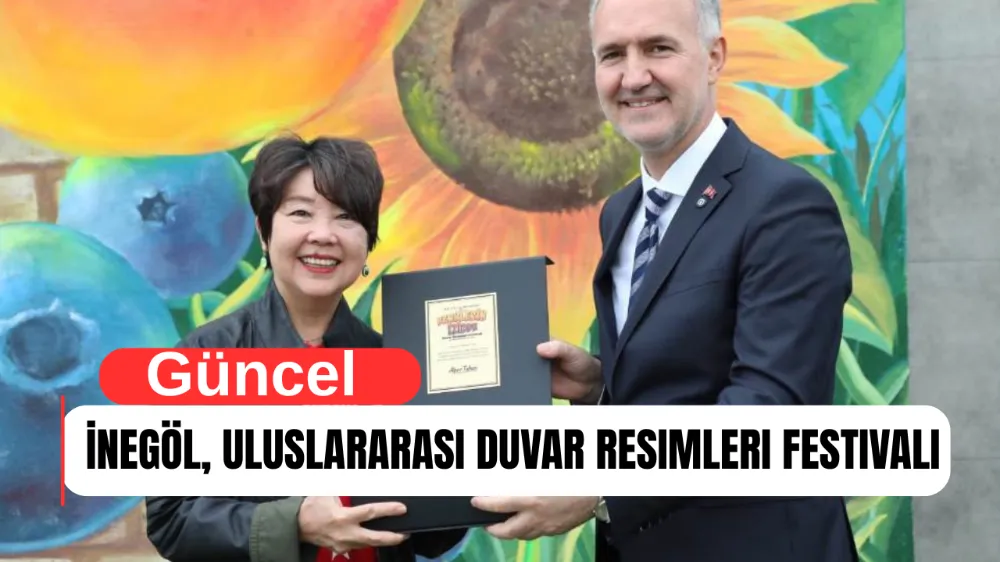İnegöl, Uluslararası Duvar Resimleri Festivali İle Sanatla Buluştu