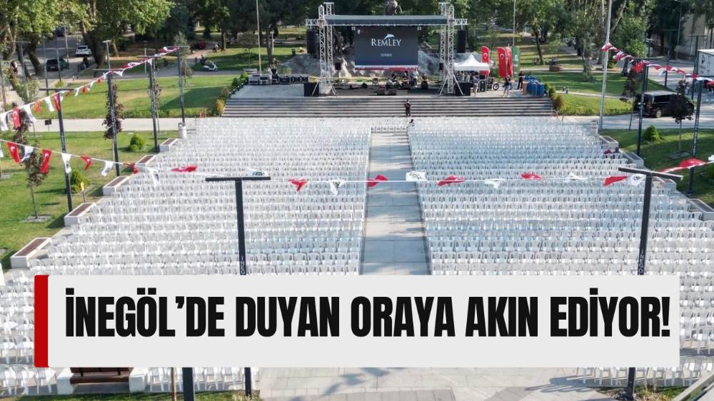 İnegöl’de milli maç heyecanı!