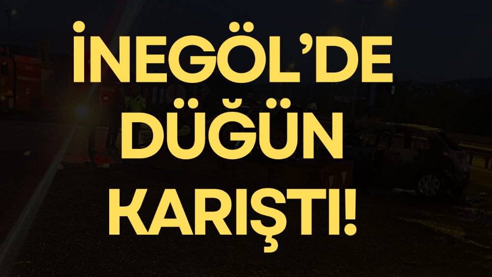 İnegöl’de düğün karıştı: Tekme tokatlı kavga çıktı
