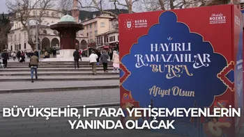 BÜYÜKŞEHİR, İFTARA YETİŞEMEYENLERİN YANINDA OLACAK