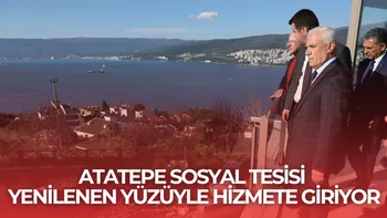 ATATEPE SOSYAL TESİSİ YENİLENEN YÜZÜYLE HİZMETE GİRİYOR