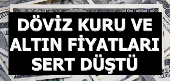 Dolar ve Çeyrek-Gram Altın Fiyatı Çok Sert Düştü