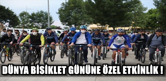 İnegöl Belediyesi’nden Dünya Bisiklet Gününe Özel Etkinlik !