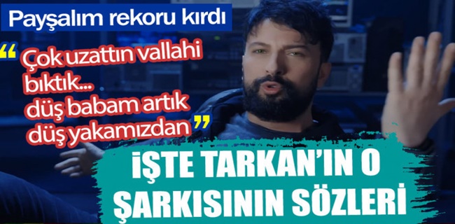 Tarkan yeni şarkısı ‘Geççek’i yayınladı !