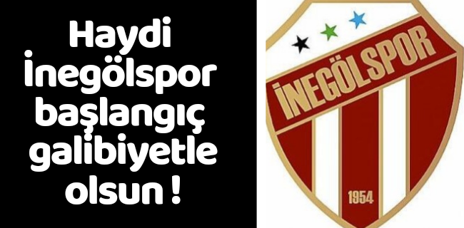 Bugün günlerden İnegölspor !