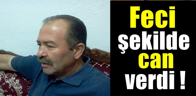 Feci şekilde can verdi !