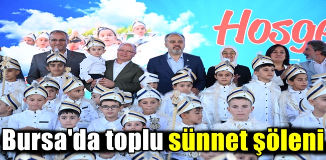 Bursa’da toplu sünnet şöleni