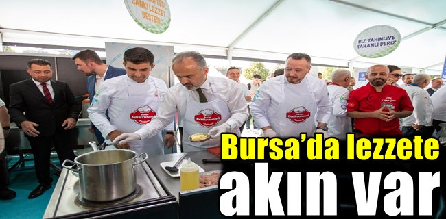 Bursa’da lezzete akın var