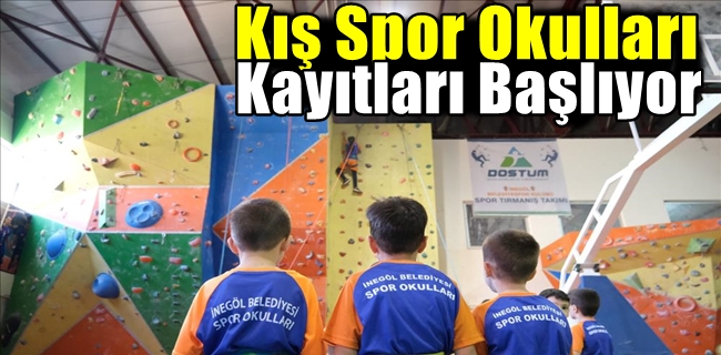 Kış Spor Okulları Kayıtları Başlıyor