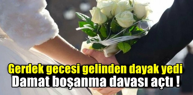 Damat boşanma davası açtı !