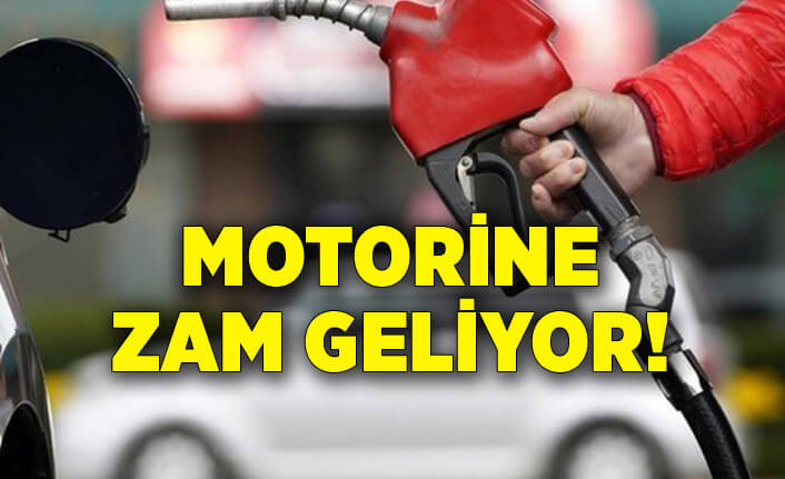 Motorine zam geliyor !