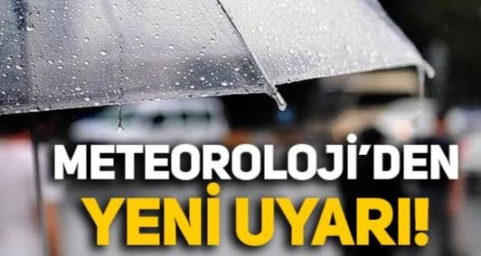 Meteoroloji Genel Müdürlüğü, Bursa dahil 7 il için kuvvetli yağış uyarısından bulundu.